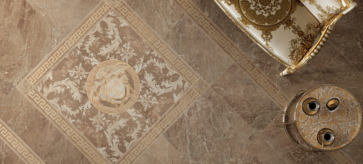 Designerfliesen von Versace Living in Wetzlar und Mannheim